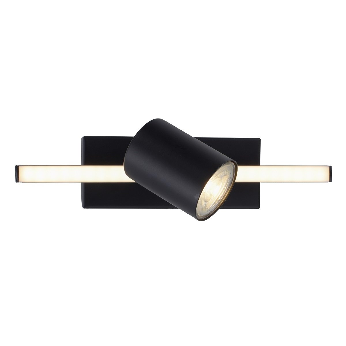 Paul Neuhaus 6523-18 BARIK LED Wand- und Deckenleuchte Schwarz