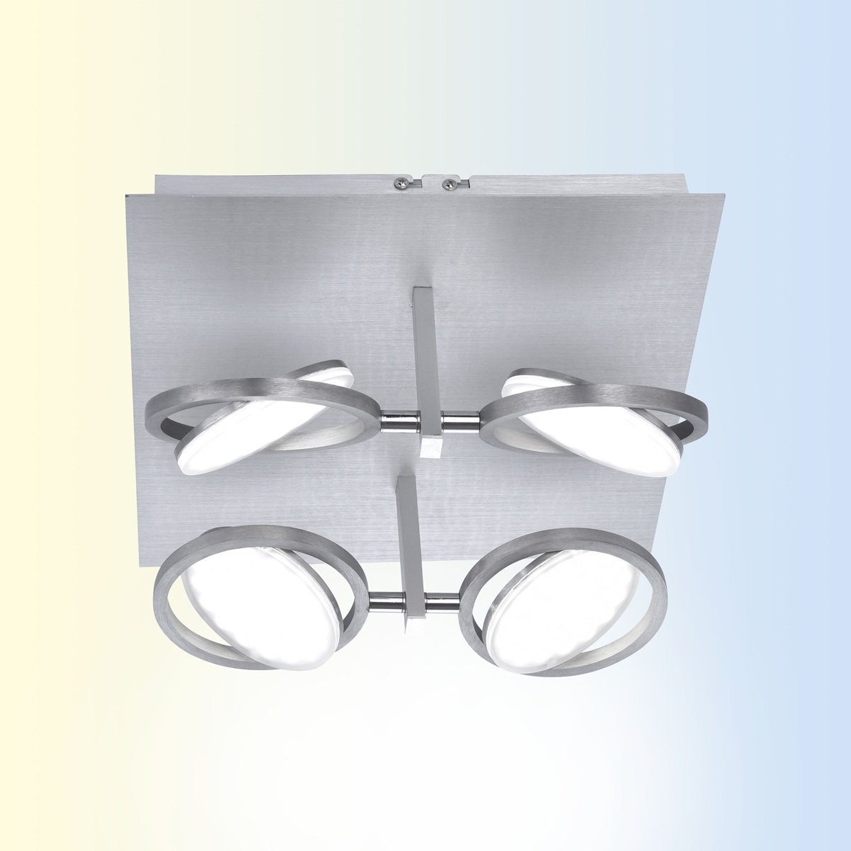 Paul Neuhaus 6805-95 Q-ORBIT LED Deckenleuchte aluminium