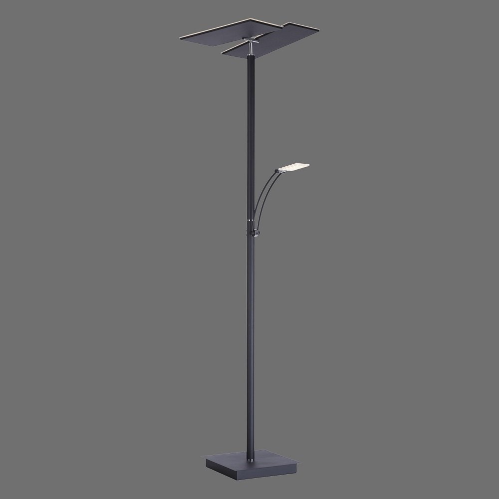 Paul Neuhaus 687-13 ARTUR LED Stehleuchte anthrazit mit Lesearm dimmbar -->  Leuchten & Lampen online kaufen im Shop