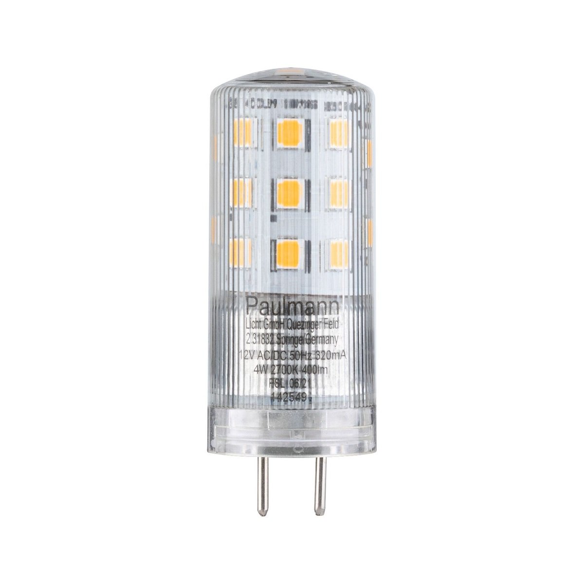 Paulmann 28833 LED Stiftsockel Kunststoff GY6,35 400lm 12V Warmwei�