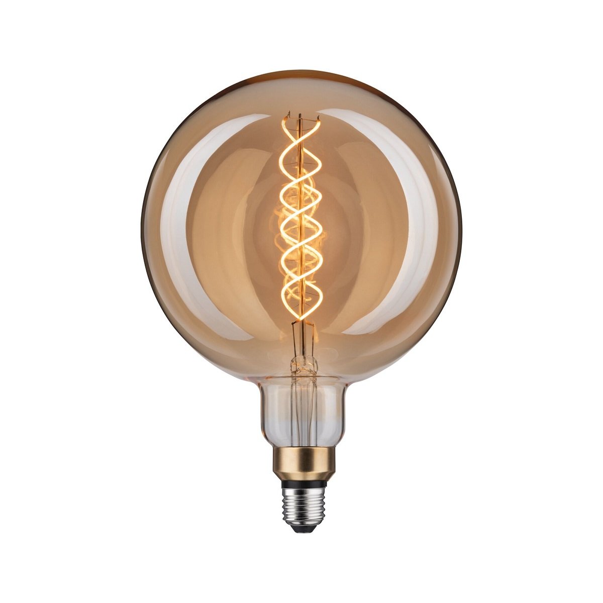 Paulmann 28868 LED BigGlobe E27 7W 400lm 1800K Gold dimmbar --> Leuchten &  Lampen online kaufen » Beleuchtung für