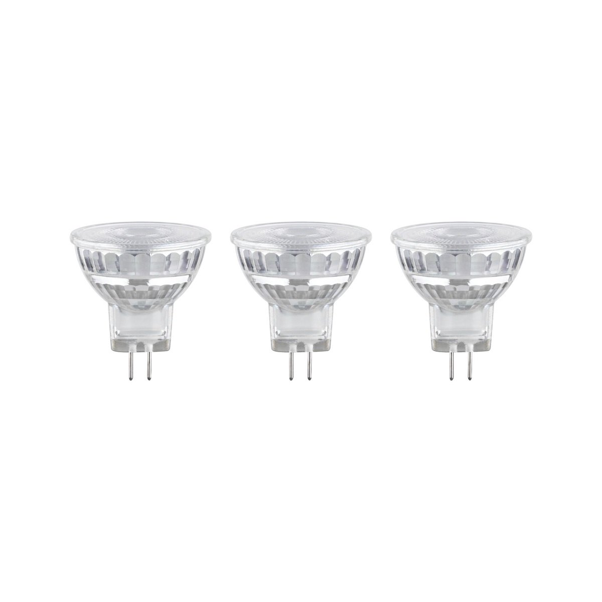 Paulmann 28977 LED Lichtquelle Reflektor GU4 silber 3er Set 2700K