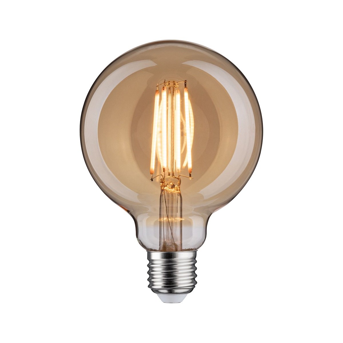 Paulmann 29189 Filament 230V LED Globe G95 E27 470lm 1800K Gold 3-Step-Dim