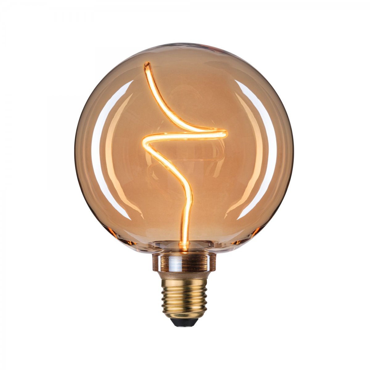 Paulmann 29237 Standard 230V LED Globe 125mm E27 250lm 1800K Gold dimmbar
