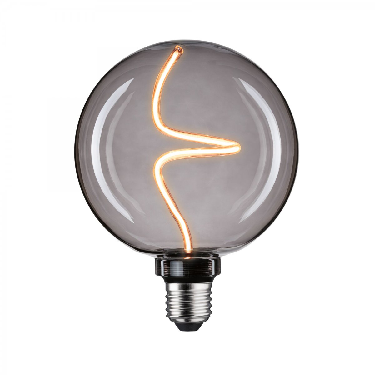 Paulmann 29238 Standard 230V LED Globe 125mm E27 150lm 1800K Rauchglas dimmbar