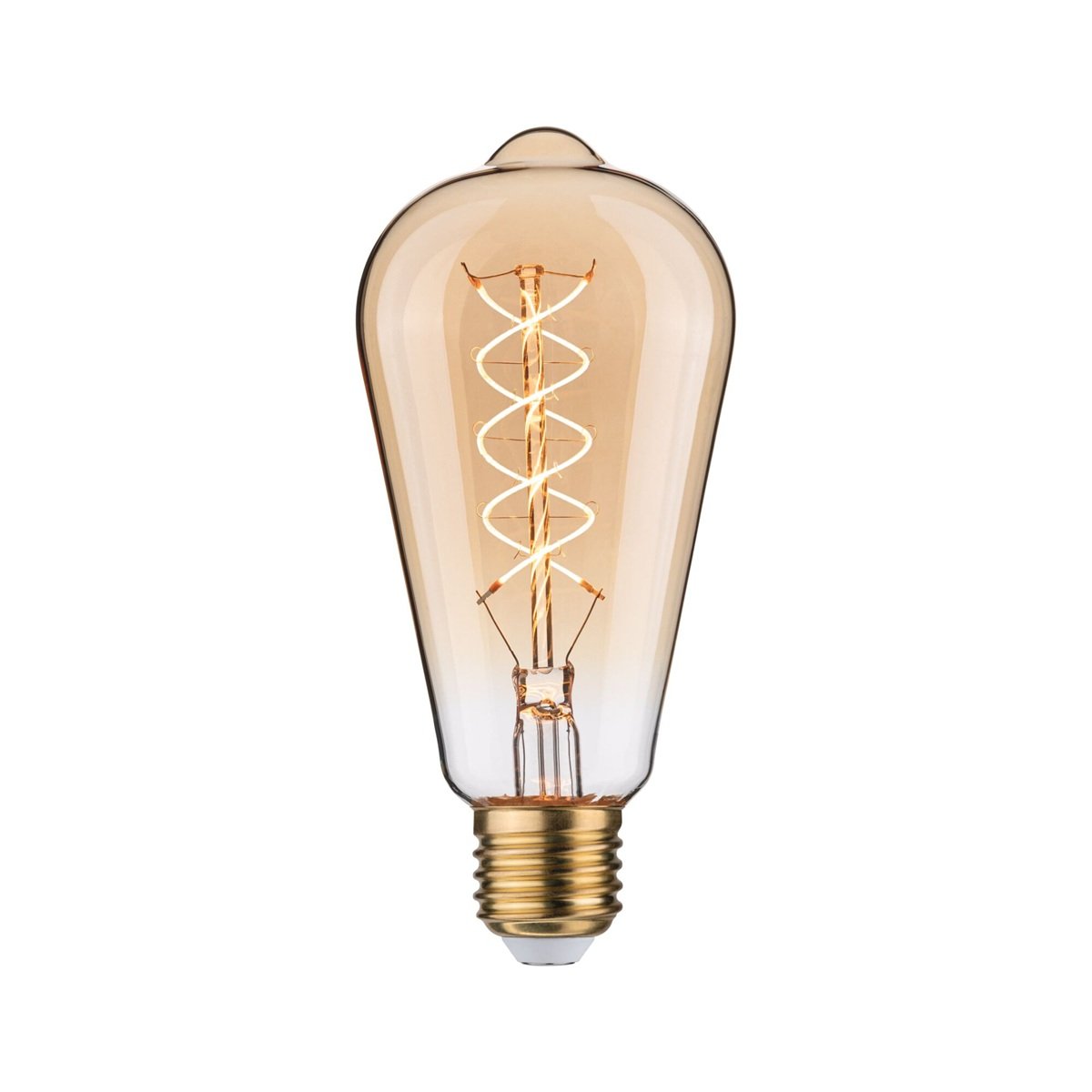 Paulmann 29242 Rustic Shine 230V LED Kolben E27 S-Form 300lm 1800K Gold 3-Step-Dim