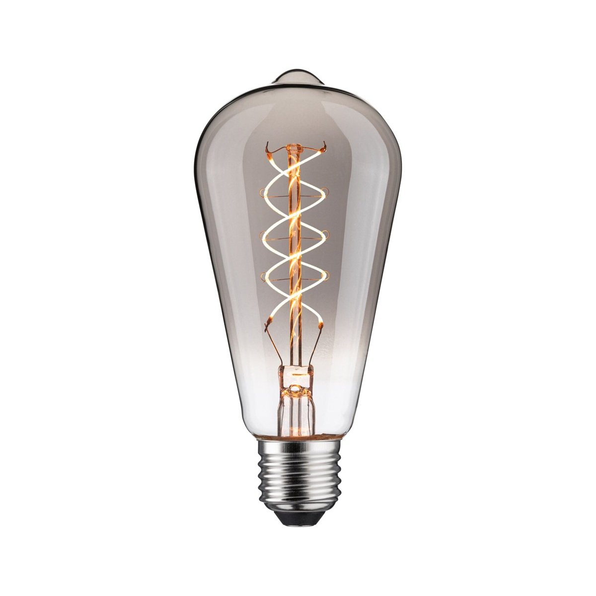 Paulmann 29243 Rustic Shine 230V LED Kolben E27 S-Form 170lm 1800K Rauchglas 3-Step-Dim