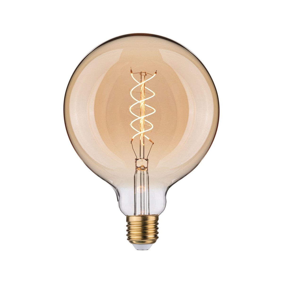 Paulmann 29248 Rustic Shine LED Globe G125 E27 300lm 1800K Gold 3-Step-Dim
