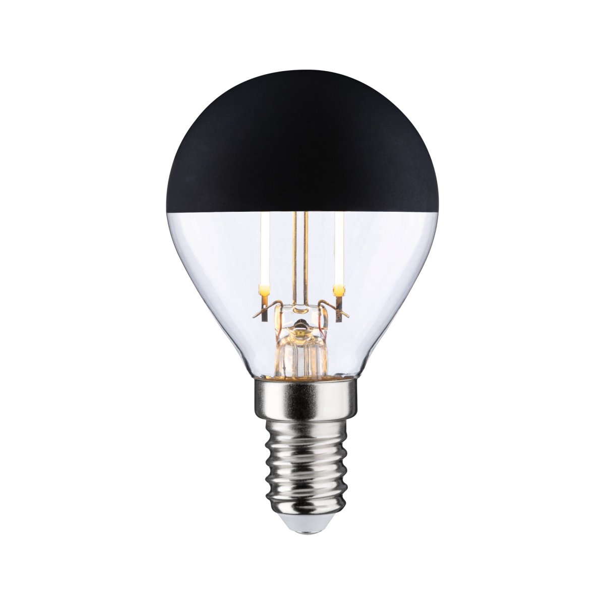 Paulmann 29263 LED Tropfen Kopfspiegel Schwarzmatt 250lm E14 warmwei�