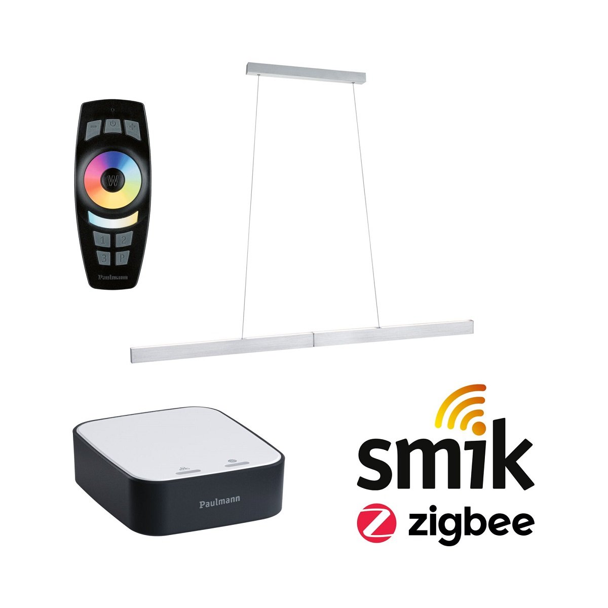 Paulmann 5169 Bundle Zigbee smik Gateway und Pendelleuchte Aptare