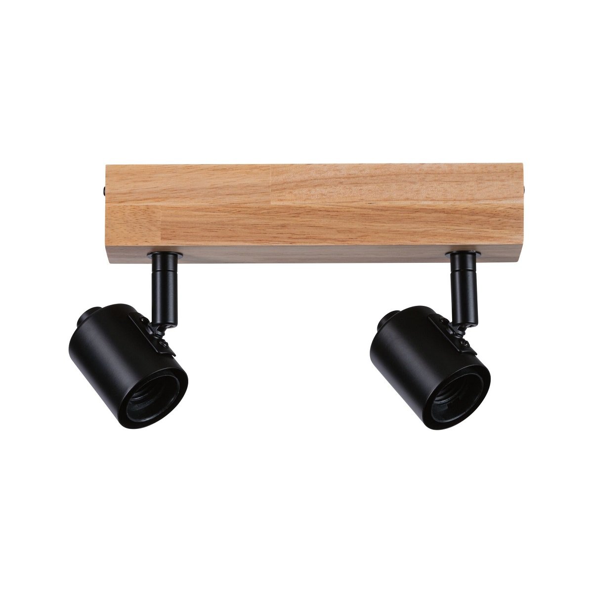 Paulmann 66771 Spotlight Arvid 2-flammig E27 230V max.20W Schwarz Holz