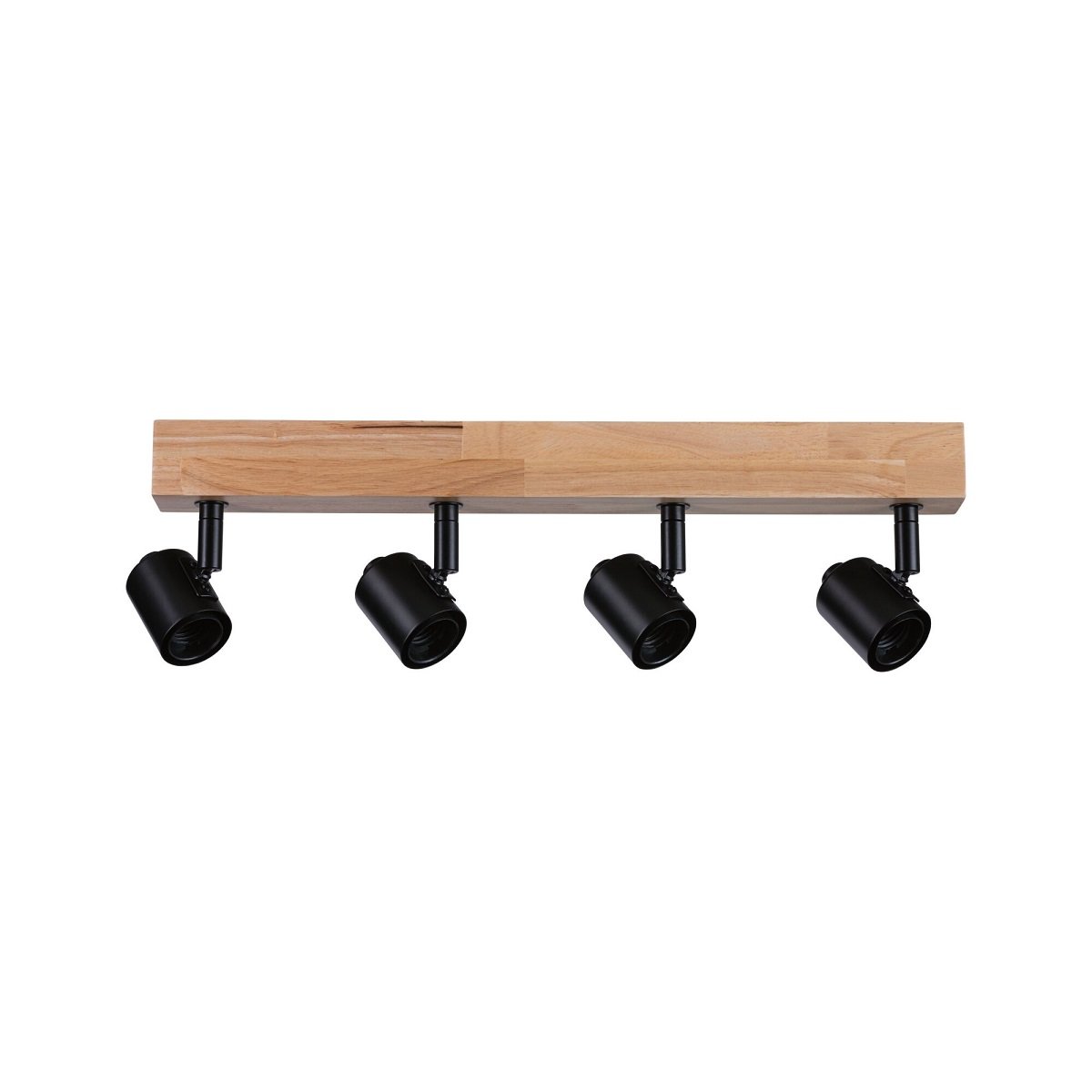 Paulmann 66773 Spotlight Arvid 4-flammig E27 230V max.20W Schwarz Holz