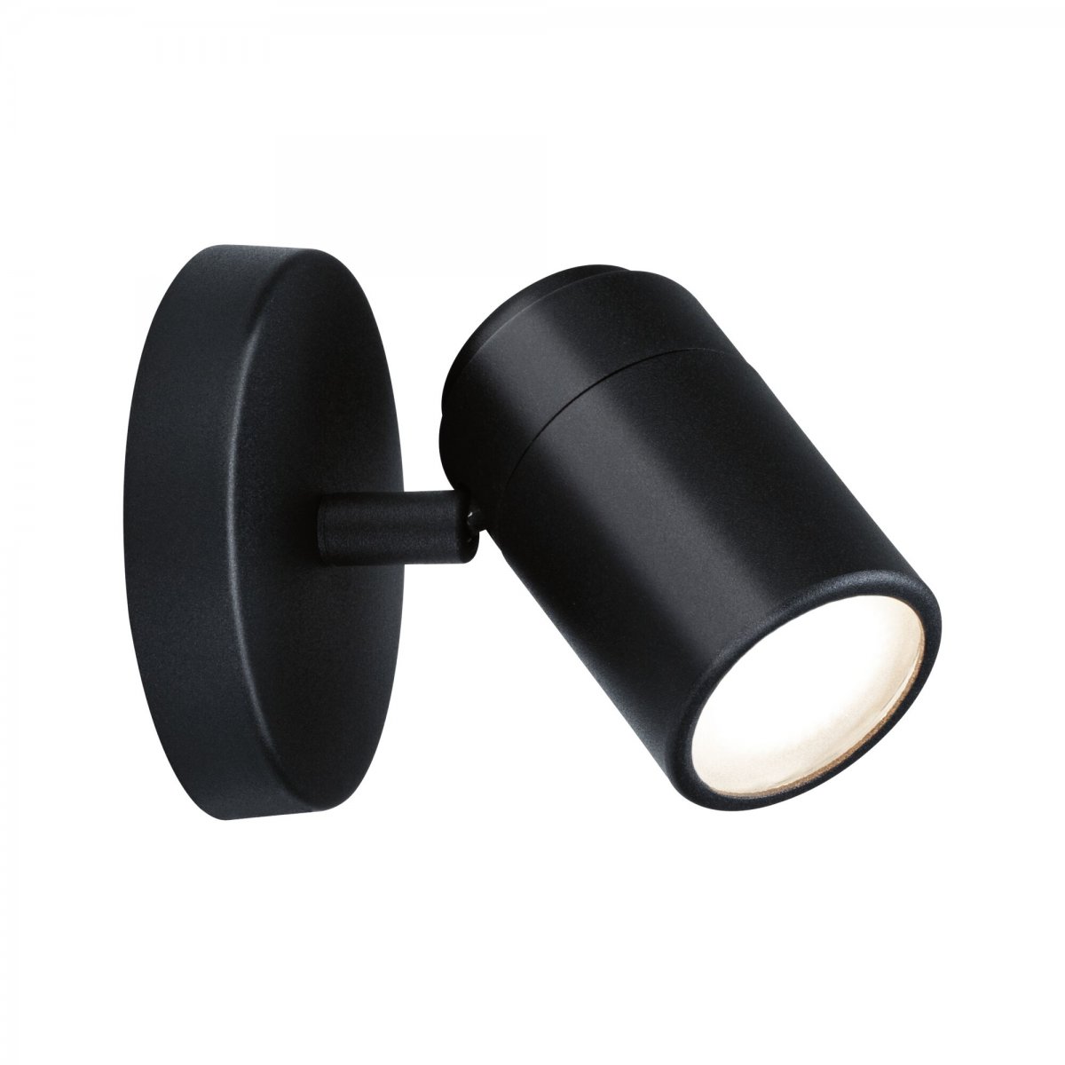 Paulmann 66774 Spotlight Zyli GU10 1-flammig Schwarz matt IP44