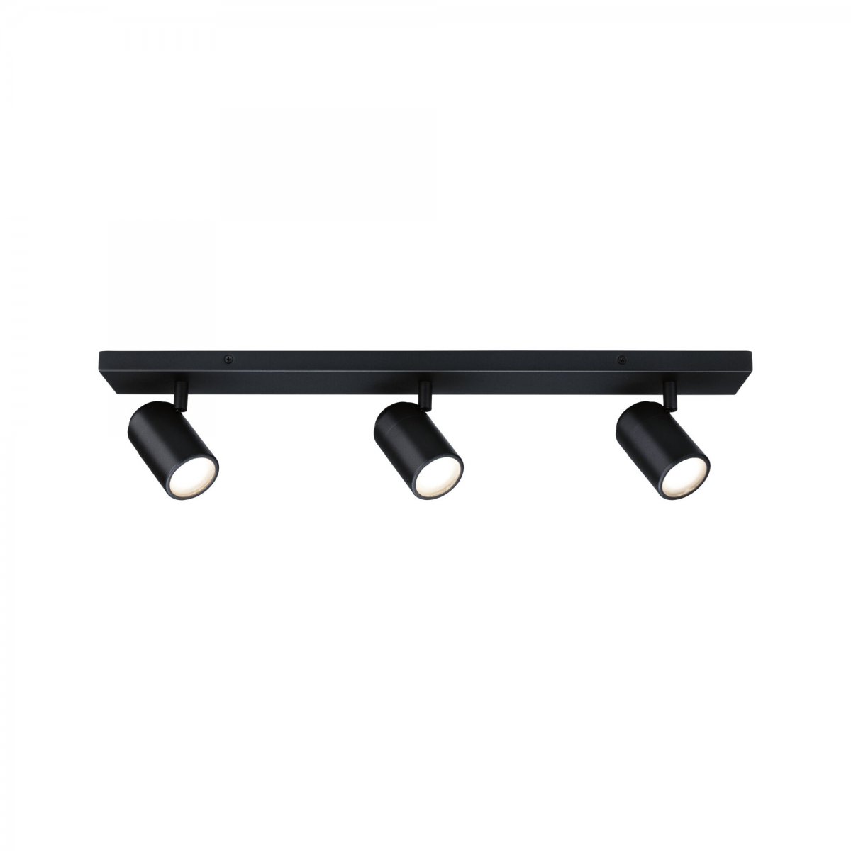 Paulmann 66777 Spotlight Zyli GU10 3-flammig Balken Schwarz matt IP44