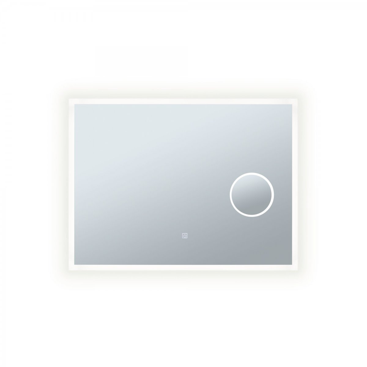 Paulmann 70556 LED Leuchtspiegel Mirra 80x60cm mit Kosmetikspiegel dimmbar