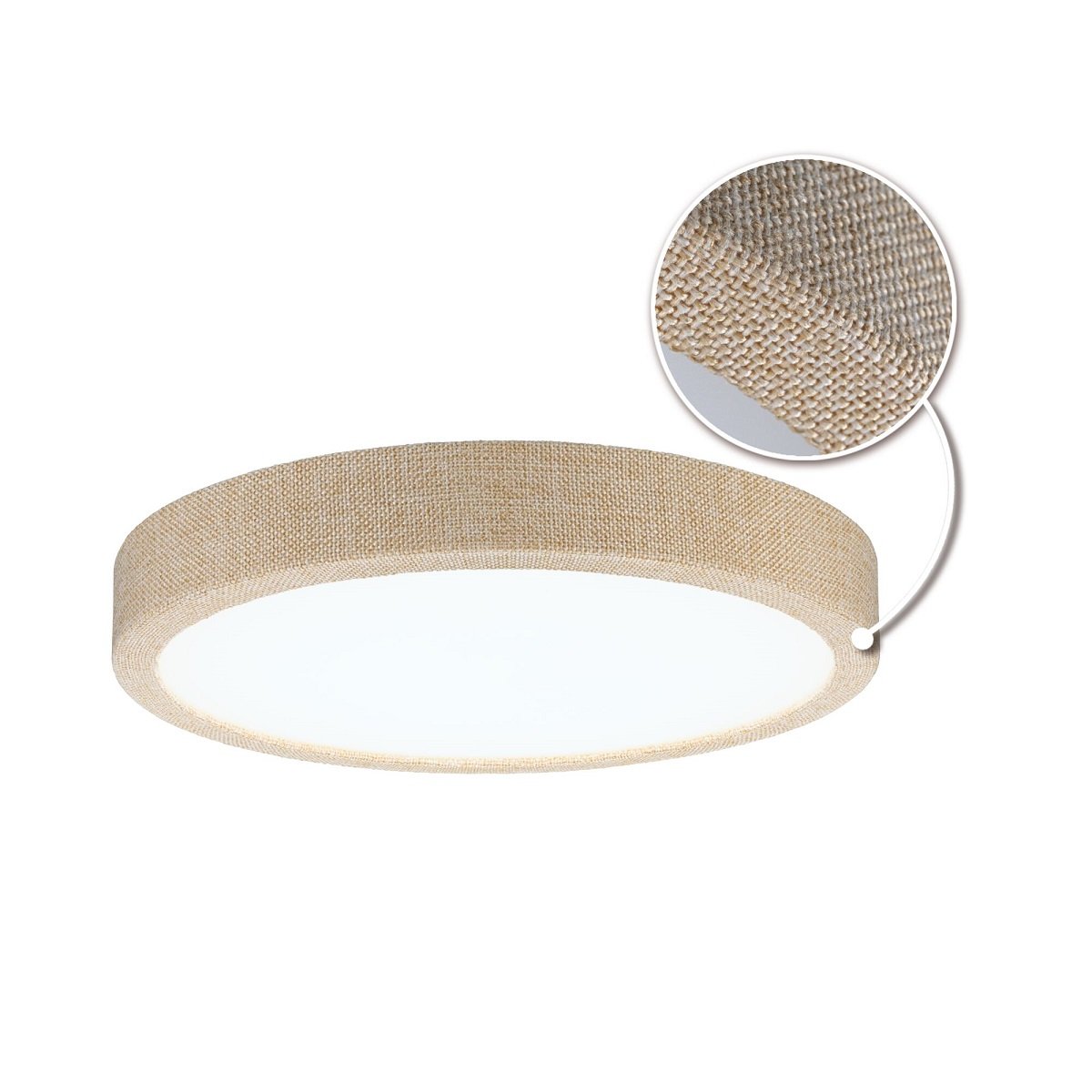Paulmann 71054 LED Panel Cosara rund 300mm Beige 4000K IP44