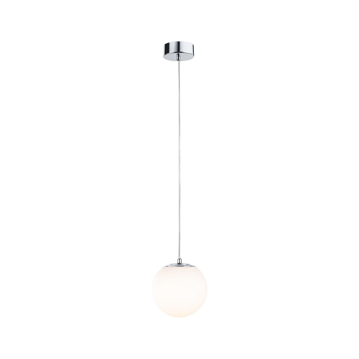 Paulmann 71066 Selection Bathroom LED Pendelleuchte Gove 17cm Chrom Satin 3000K IP44