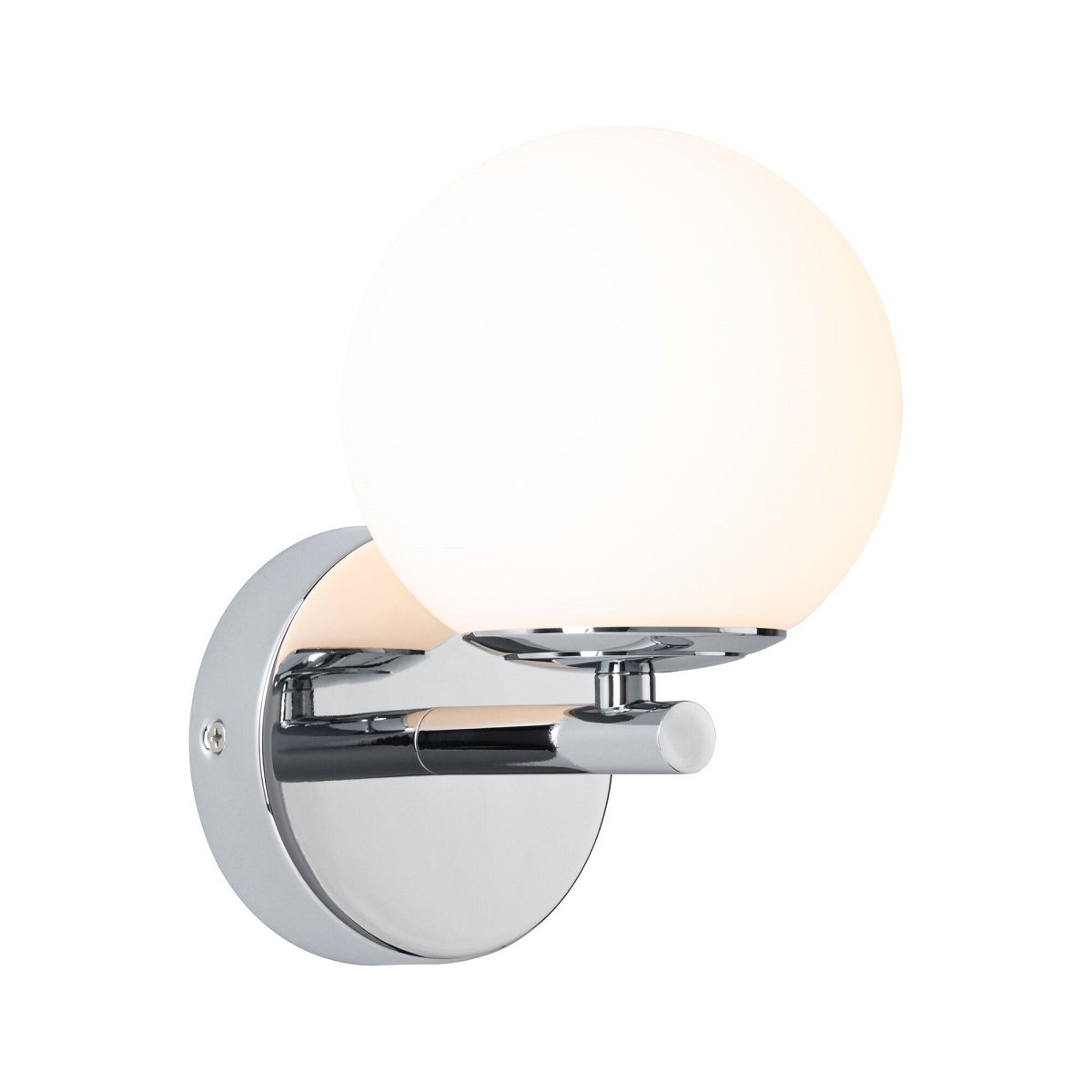 Paulmann 71067 Selection Bathroom LED Wandleuchte Gove 12cm Chrom Satin 3000K IP44