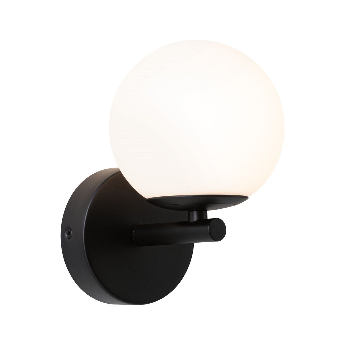 Paulmann 71074 Selection Bathroom LED Wandleuchte Gove 12cm Schwarz Satin 3000K IP44