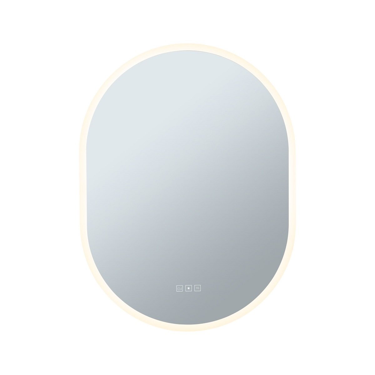 Paulmann 71087 LED Leuchtspiegel Mirra oval wei� WhiteSwitch dimmbar