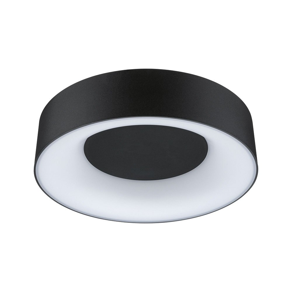 Paulmann 71096 LED Deckenleuchte Casca schwarz matt IP44 White Switch 30cm  --> Leuchten & Lampen online kaufen im Shop | Deckenlampen