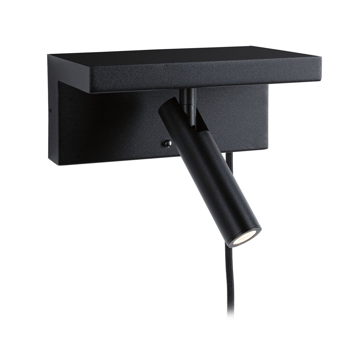 Paulmann 71107 LED Wandleuchte Jerik USB C 3000K 3-Step-Dim Schwarz