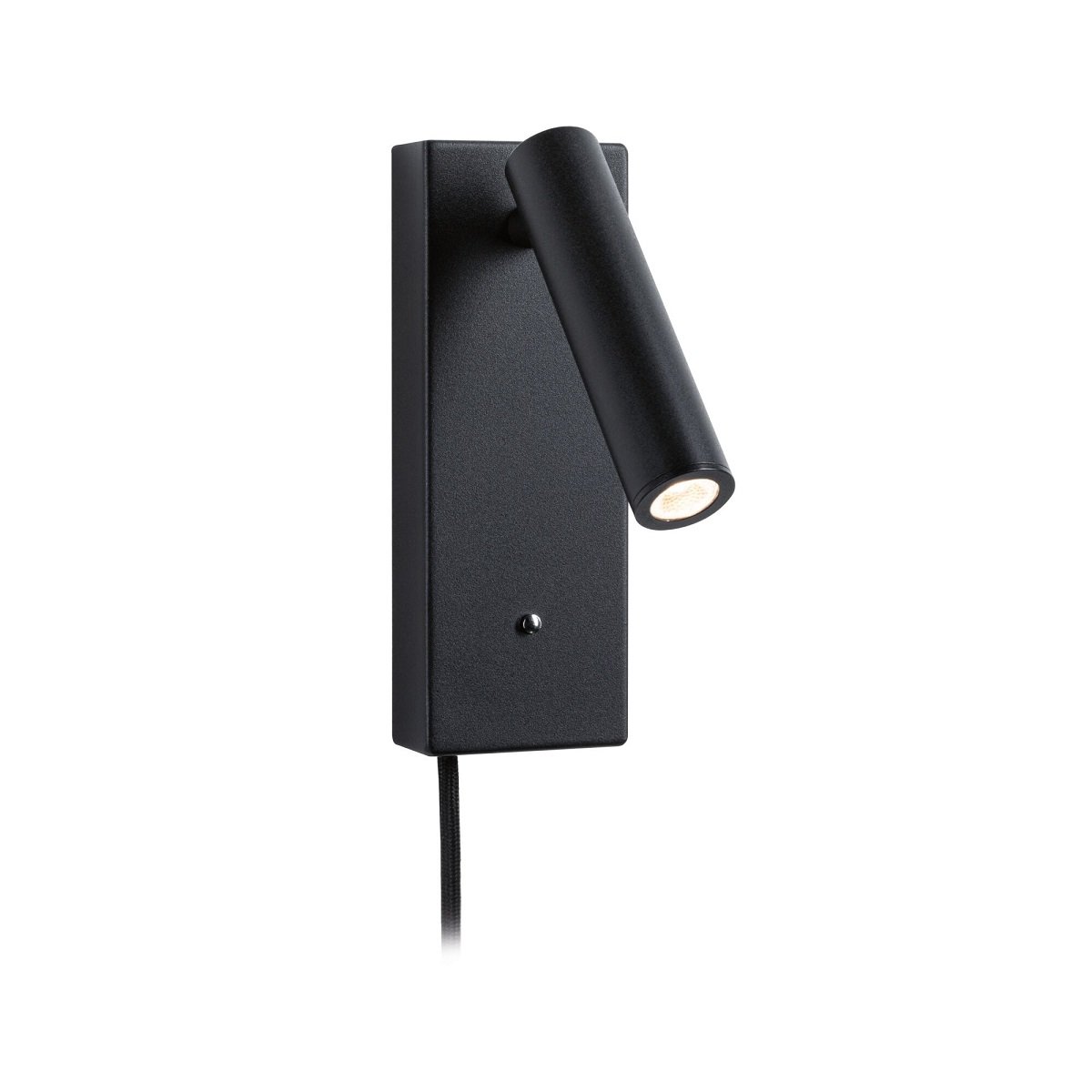Paulmann 71109 LED Wandleuchte Hulda USB C Schwarz matt dimmbar 3000K