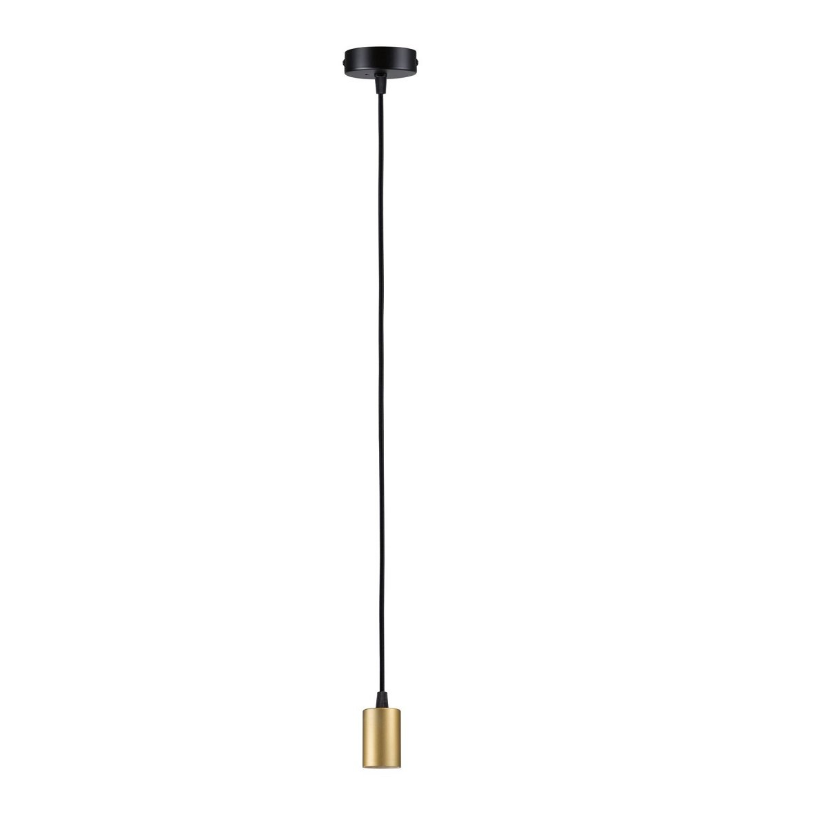 Paulmann 71134 Pendelleuchte Ravi E27 schwarz matt gold IP44 