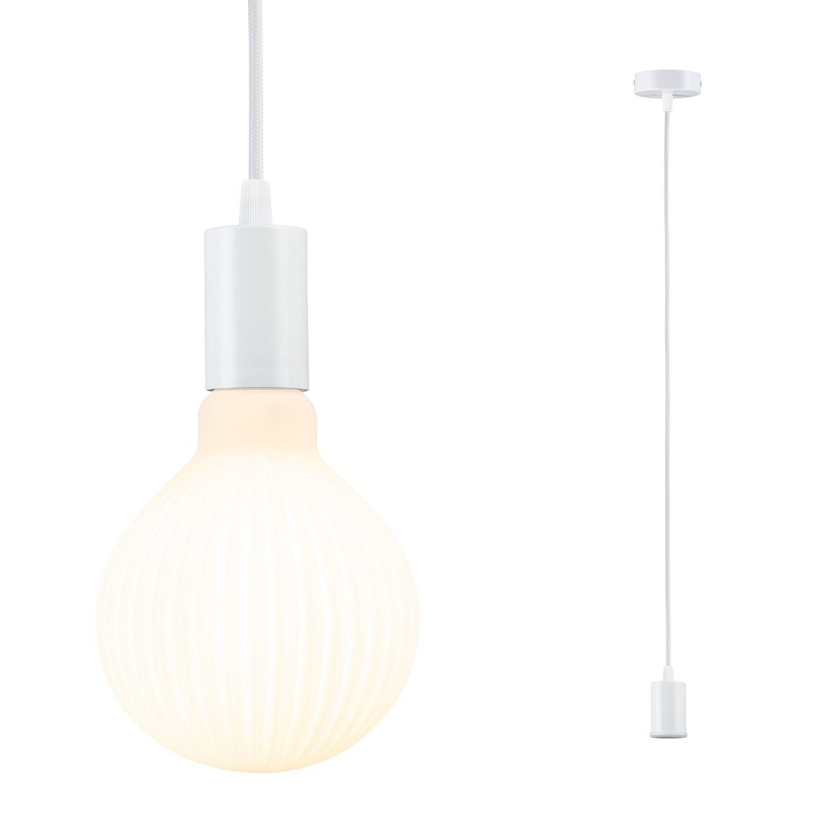 Paulmann 71135 Pendelleuchte Ravi E27 weiss matt IP44