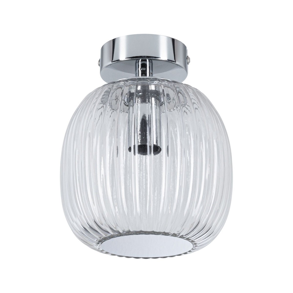 Paulmann 71141 Selection Bathroom Deckenleuchte Ruya Klarglas Chrom E14 IP44