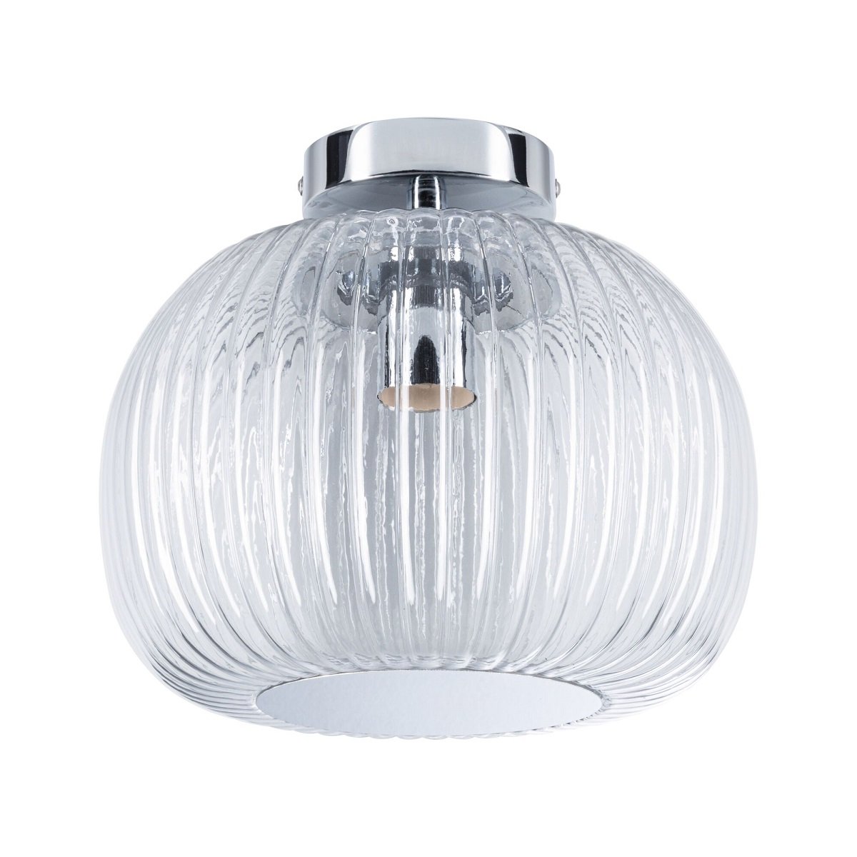 Paulmann 71142 Selection Bathroom Deckenleuchte Ruya Klarglas Chrom E27 IP44