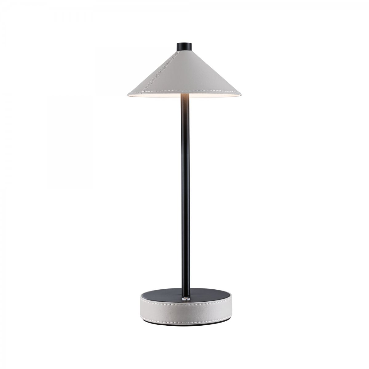 Paulmann 71176 LED Akkuleuchte Pellini 37cm White Switch dimmbar beige schwarz