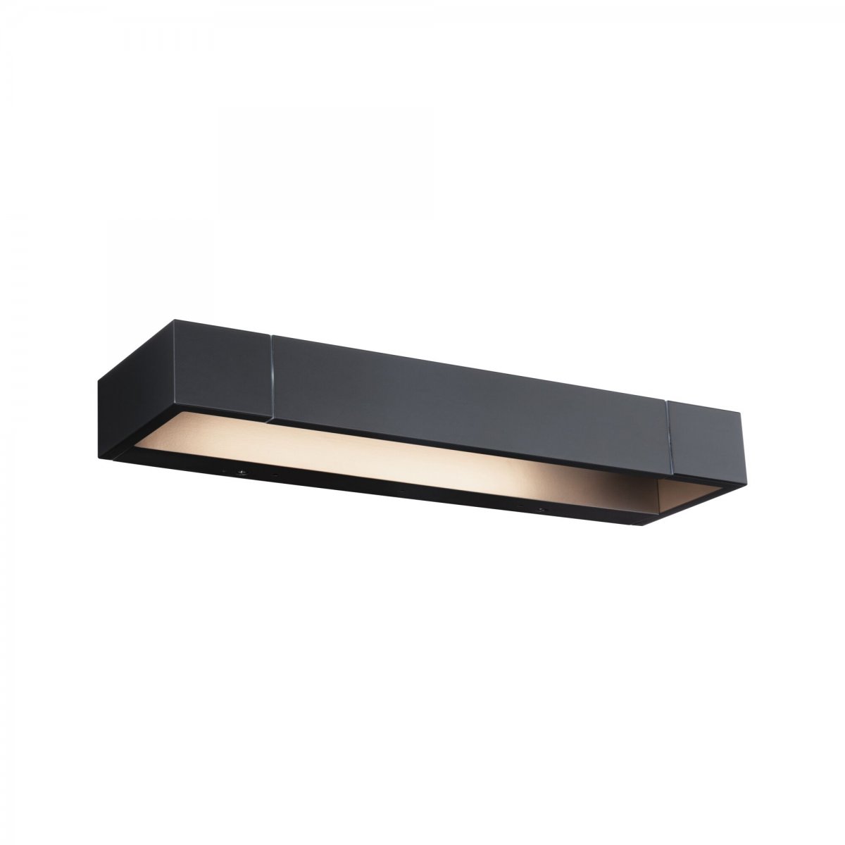 Paulmann 71204 LED Wandleuchte Lucille 400x100mm schwarz 2700K 3-Step Dim IP44