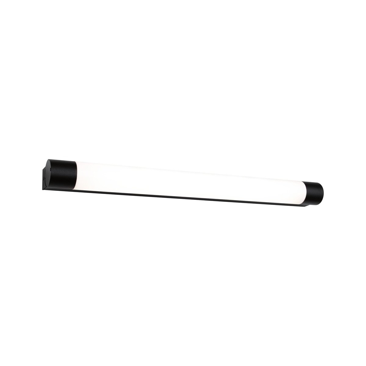 Paulmann 71214 LED Spiegelleuchte Orgon Steckdose 70cm 3000K Schwarz IP44
