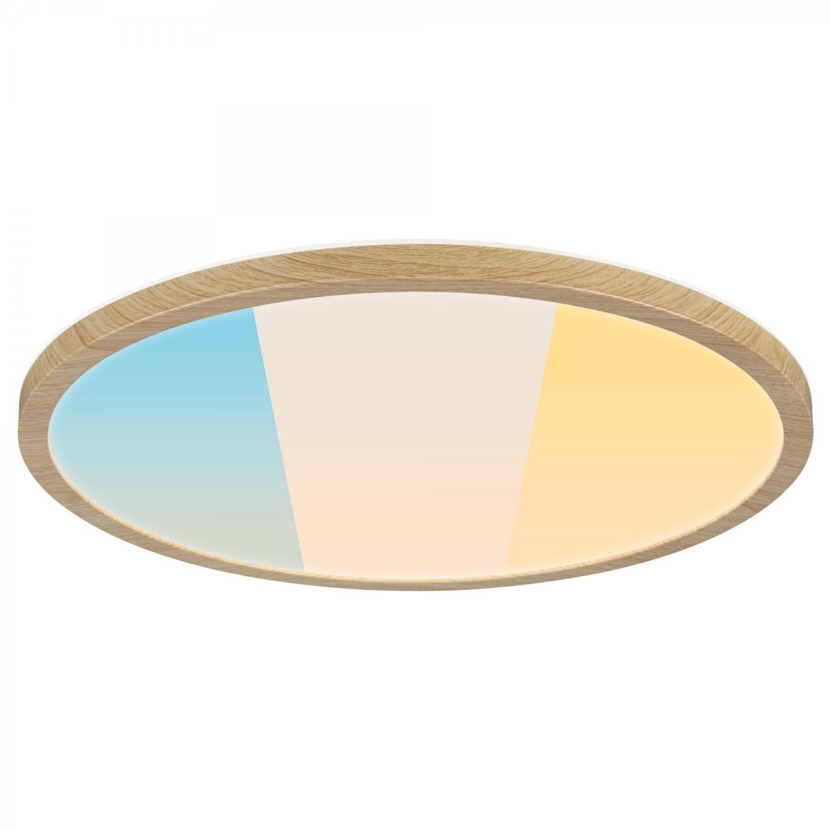 Paulmann 71260 LED Panel Atria Shine 398mm 3000-6500K Holzoptik IP44