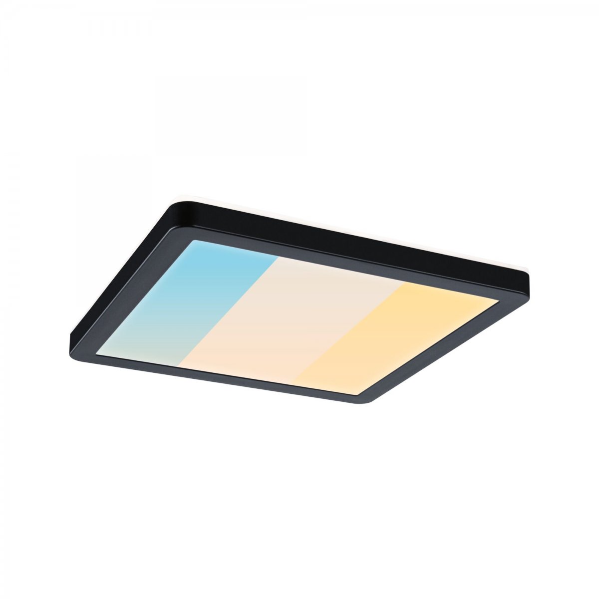 Paulmann 71267 LED Panel Atria Shine 190x190mm 3000-6500K Schwarz IP44