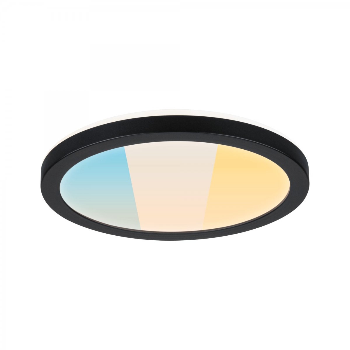 Paulmann 71271 LED Panel Atria Shine 190mm 3000-6500K Schwarz IP44