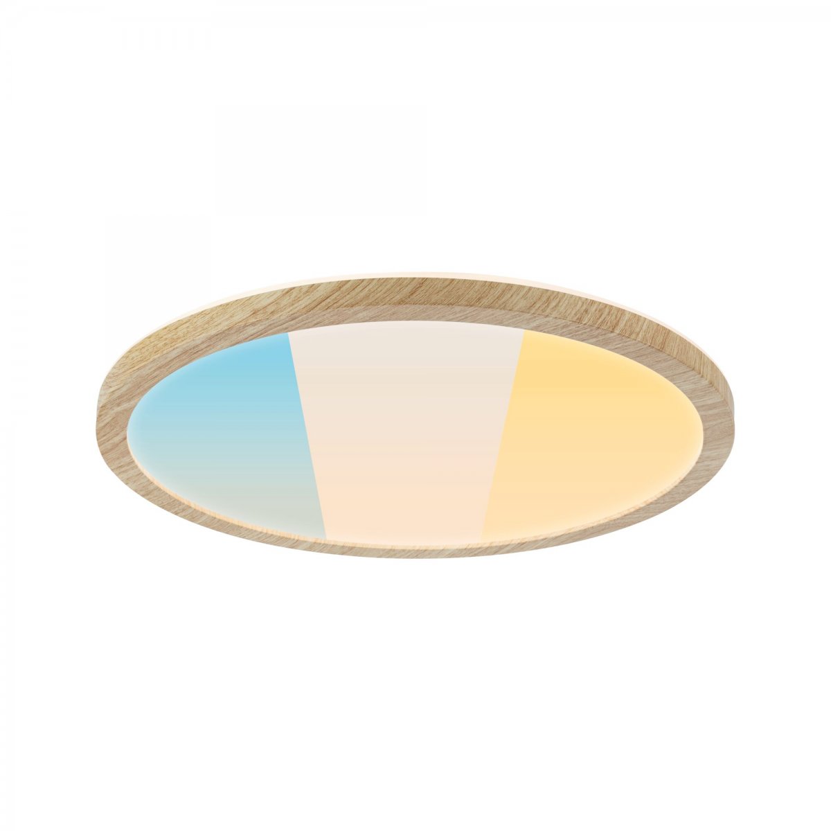 Paulmann 71277 LED Panel Atria Shine 298mm 3000-6500K Holzoptik IP44