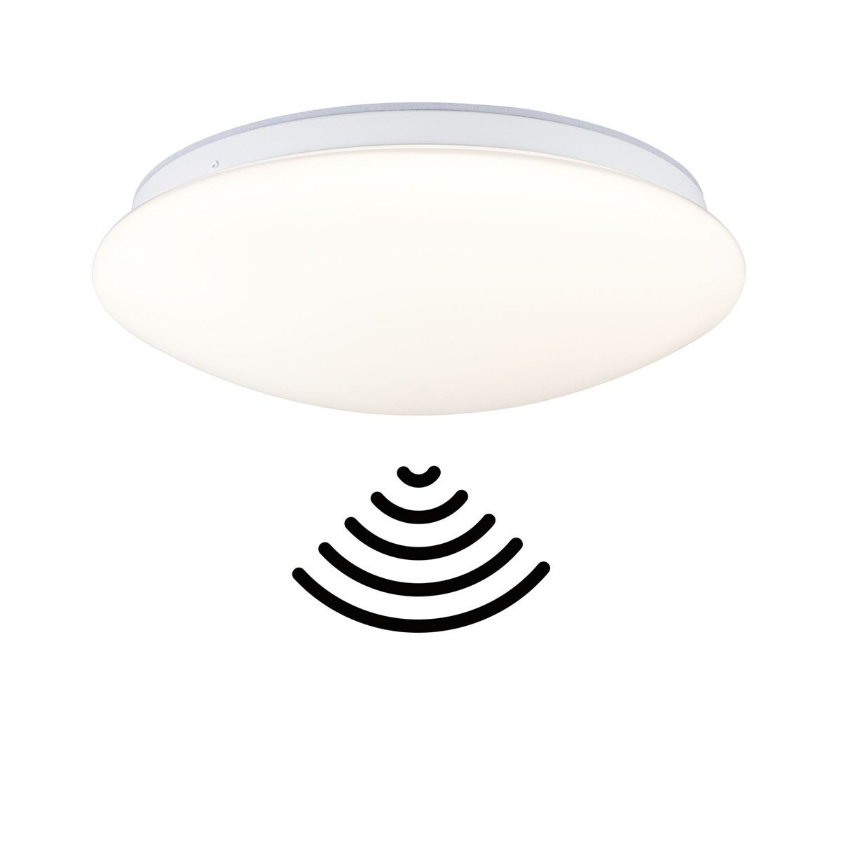 Paulmann 75407 LED Deckenleuchte Leonis Bewegungsmelder 3000-5700K IP44 Wei�