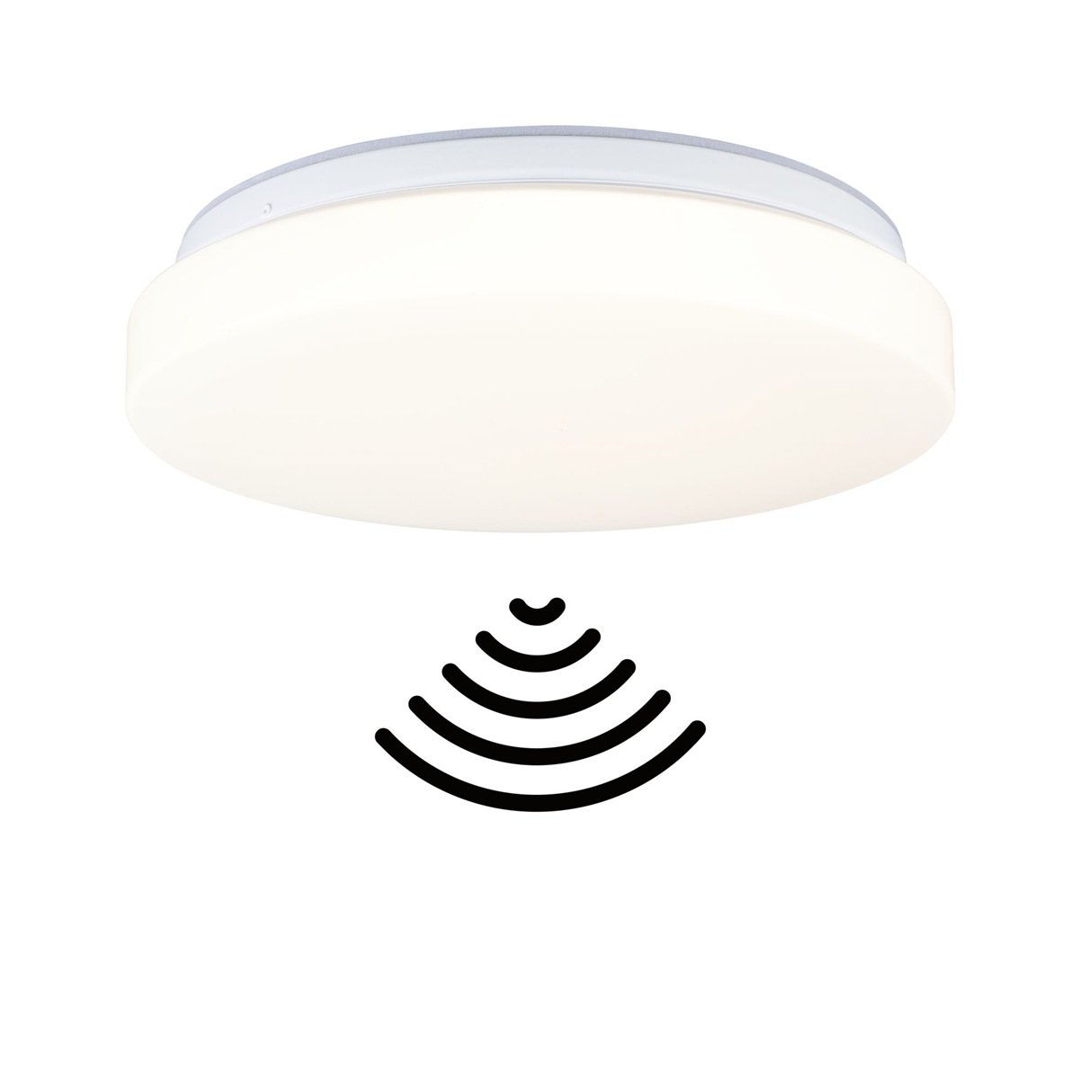 Paulmann 75409 LED Deckenleuchte Luiana Bewegungsmelder 3000-5700K IP44 Wei�