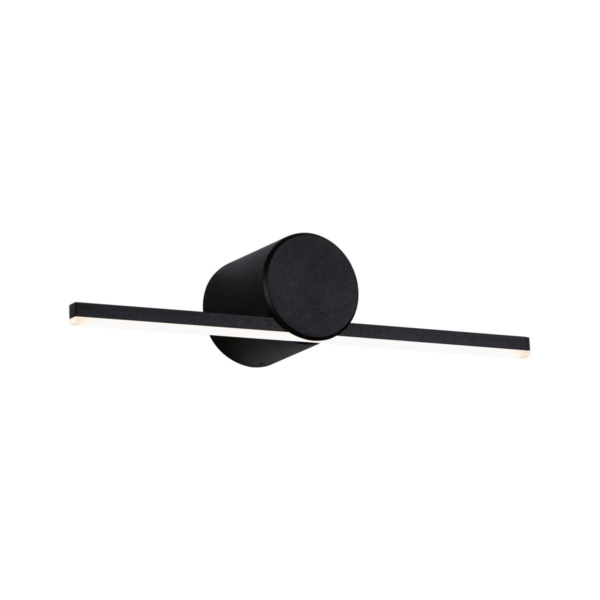 Paulmann 75410 LED Spiegelleuchte Sava 30cm 3000K Schwarz IP44