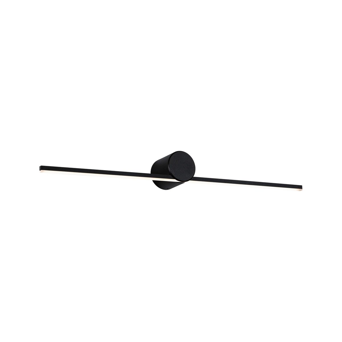 Paulmann 75411 LED Spiegelleuchte Sava 60cm 3000K Schwarz IP44