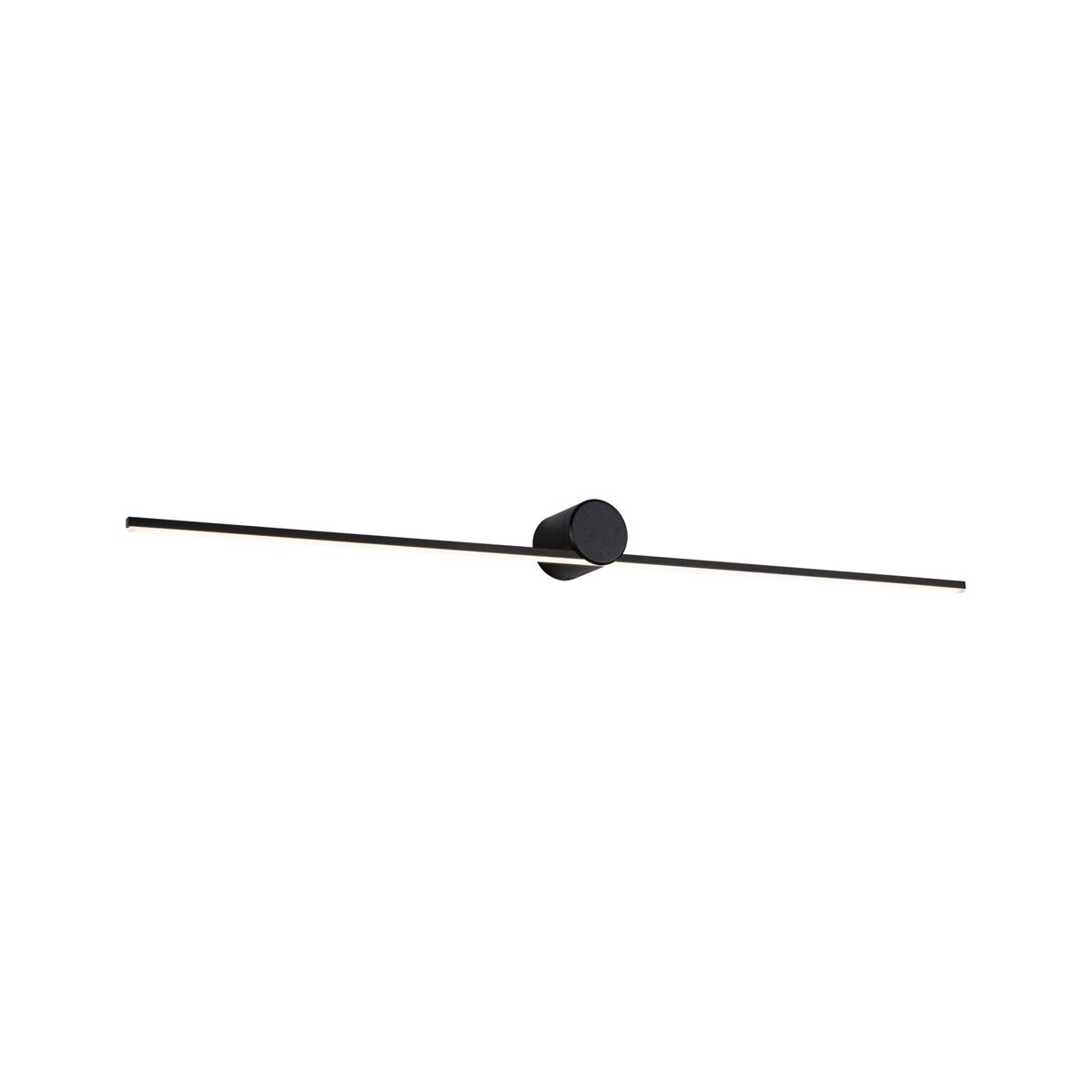 Paulmann 75412 LED Spiegelleuchte Sava 90cm 3000K Schwarz IP44