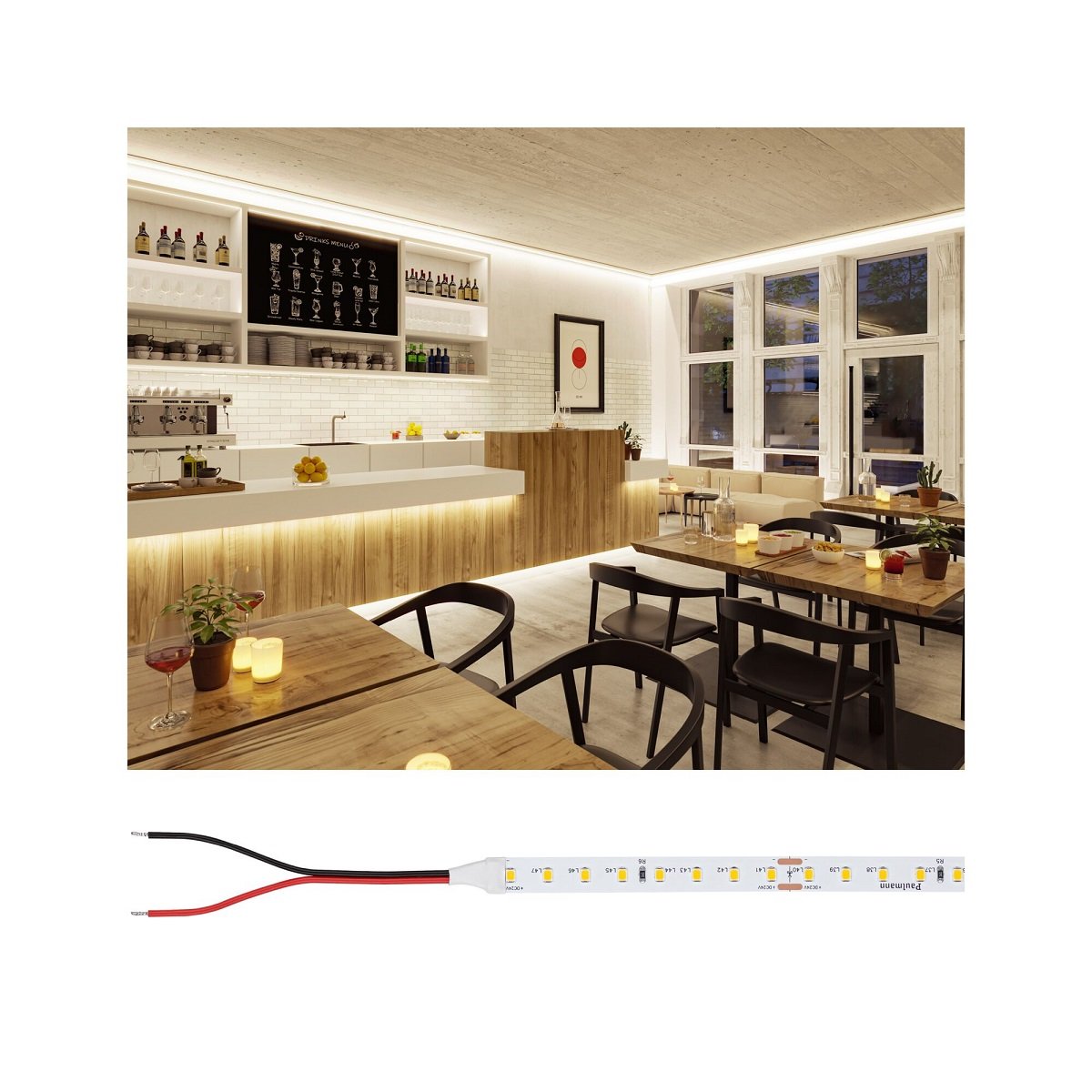 Paulmann 76016 Pro LED Strip Silver P75 827 2700K 24V 5m