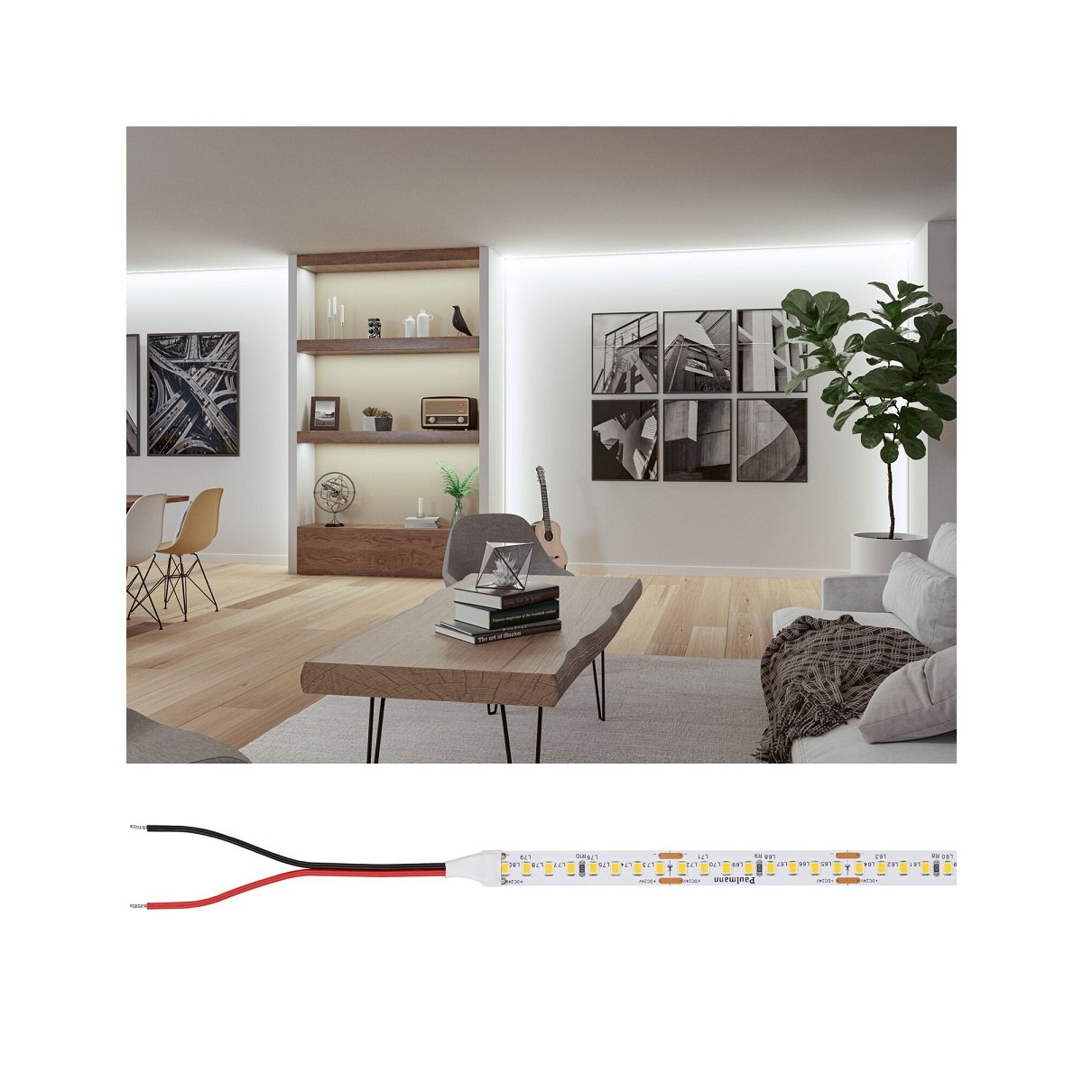 Paulmann 76023 Pro LED Strip Silver P150 840 4000K 24V 5m