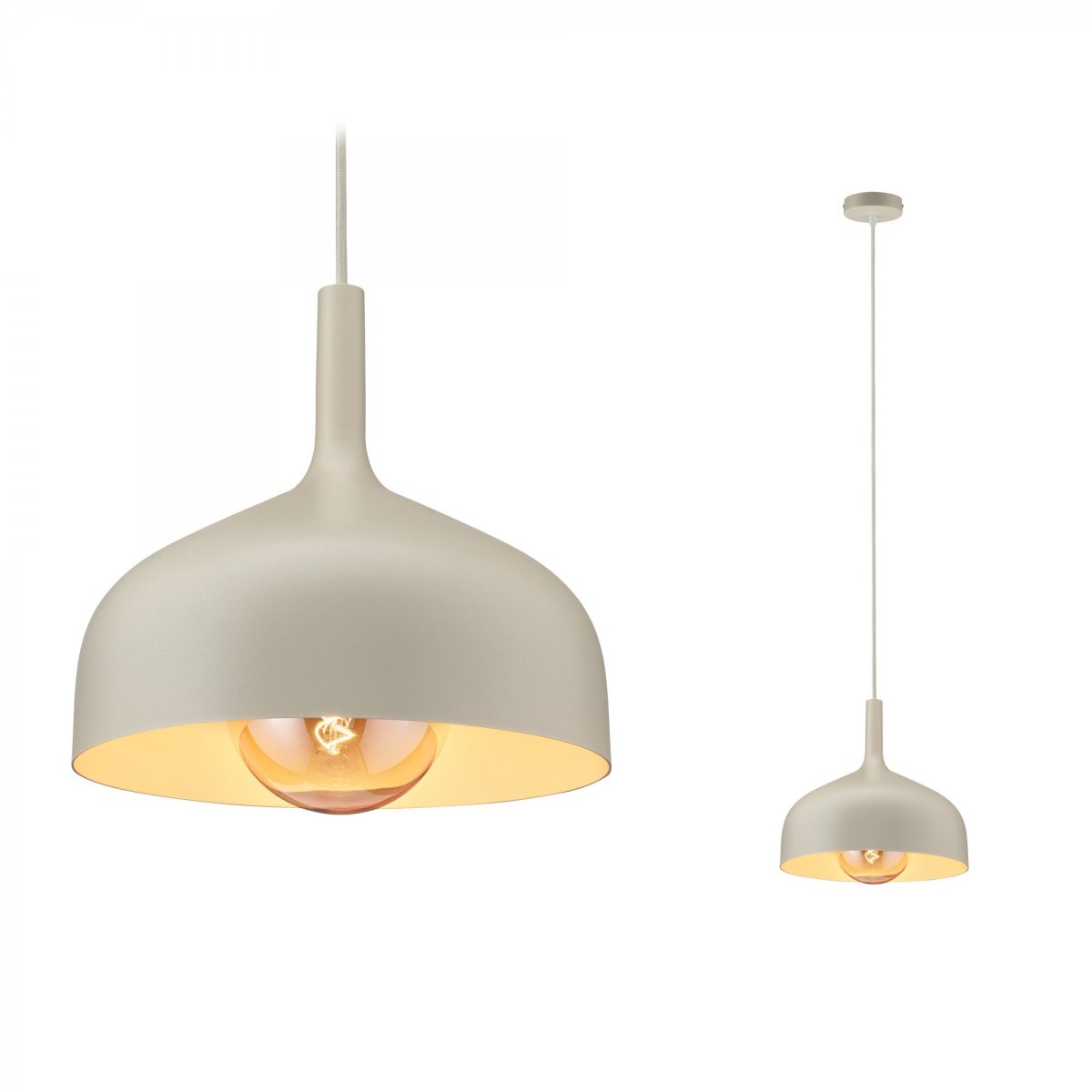 Paulmann 77064 Pendelleuchte Neordic Embla II Creme E27