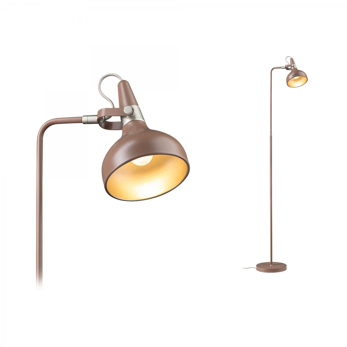 Paulmann 77069 Stehleuchte Neordic Juna Style Nougat E14