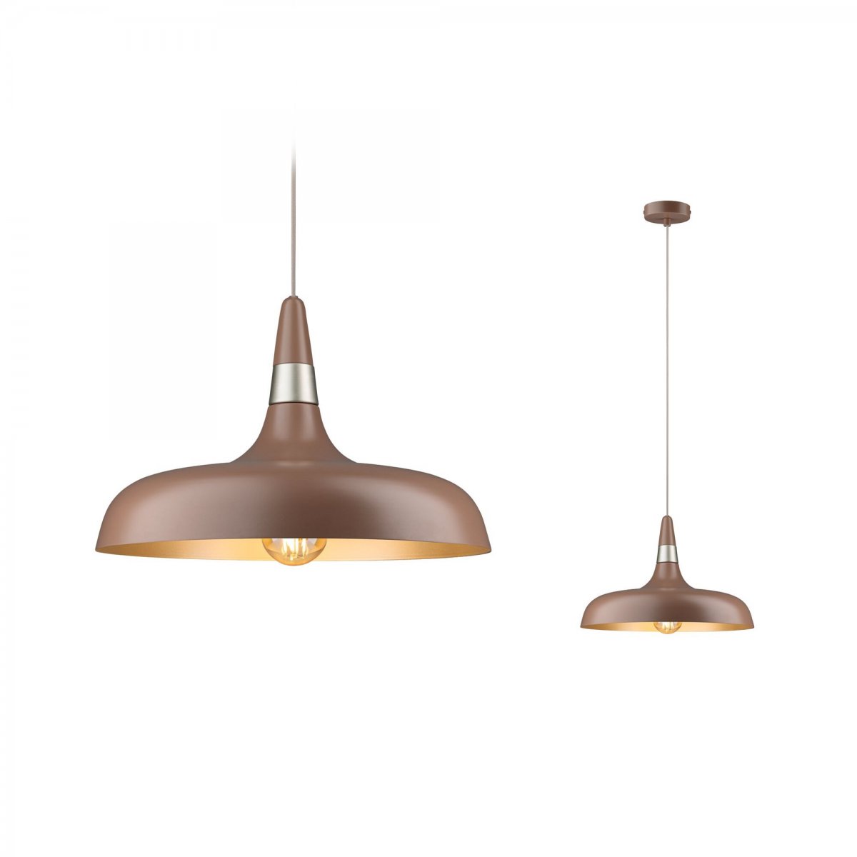 Paulmann 77071 Pendelleuchte Neordic Juna Style Nougat E27