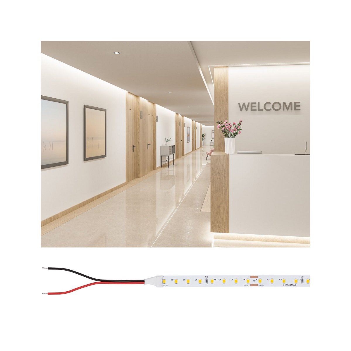 Paulmann 78441 Pro LED Strip Gold P75 927 2700K 24V 5m
