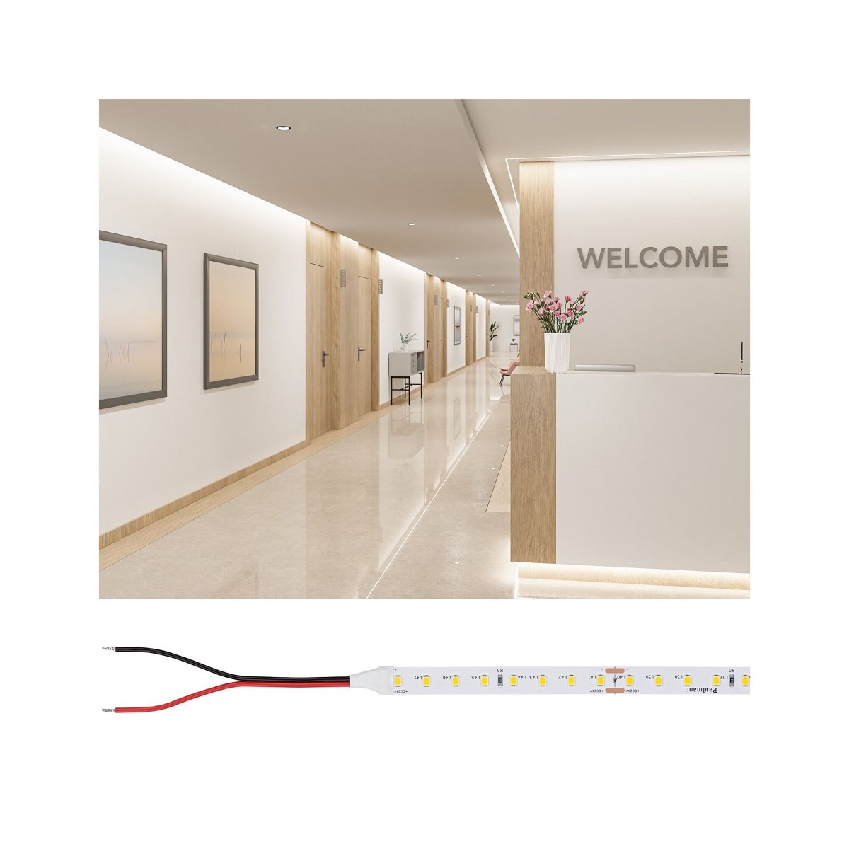 Paulmann 78442 Pro LED Strip Gold P75 930 3000K 24V 5m